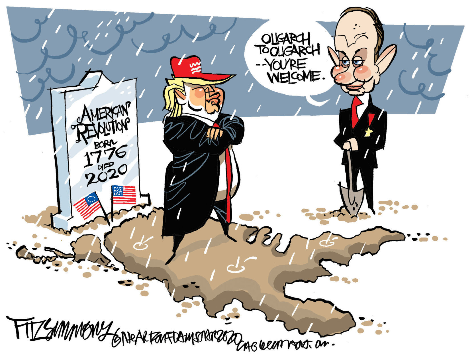 Daily Fitz Cartoon: It's only polite